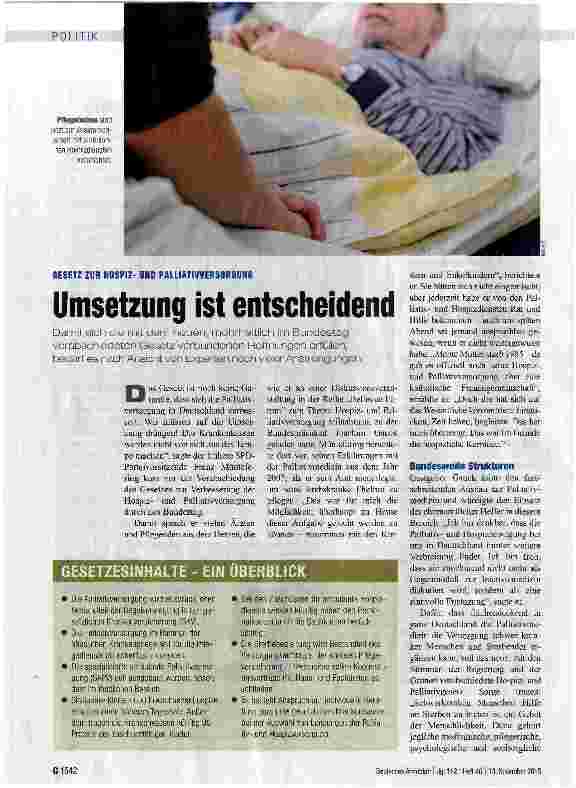 Vorschauseite 1: Umsetzung ist entscheidend