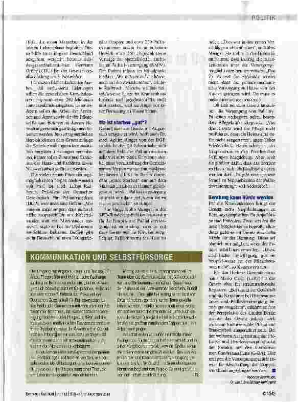 Vorschauseite 2: Umsetzung ist entscheidend