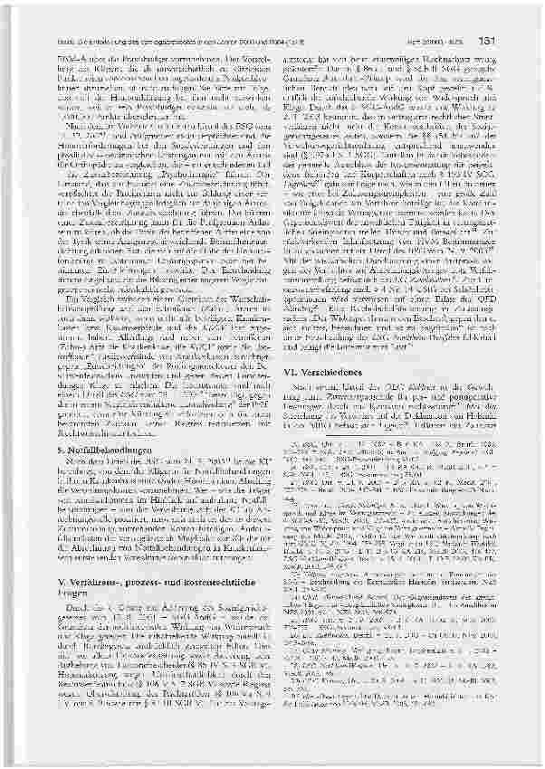 Vorschauseite 4: Die Entwicklung des Vertragsarztrechts in den Jahren 2003 und 2004 (Teil 3)