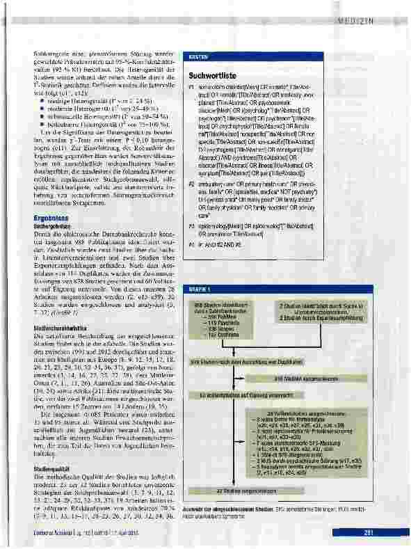 Vorschauseite 3: Somatoforme Störungen und medizinisch unerklärbare Symptome in der Primärversorgung