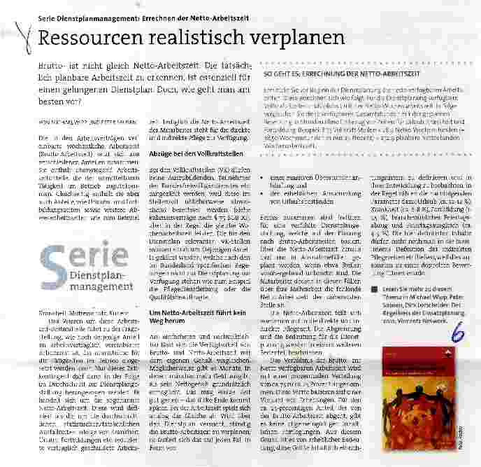 Vorschauseite 1: Ressourcen realistisch verplanen