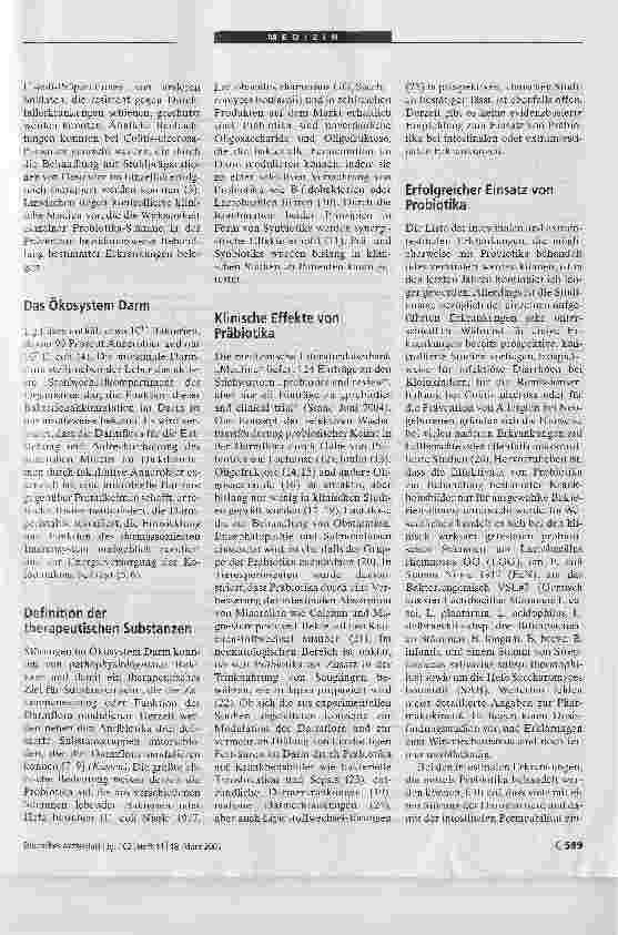 Vorschauseite 2: Probiotika, Präbiotika und Synbiotika