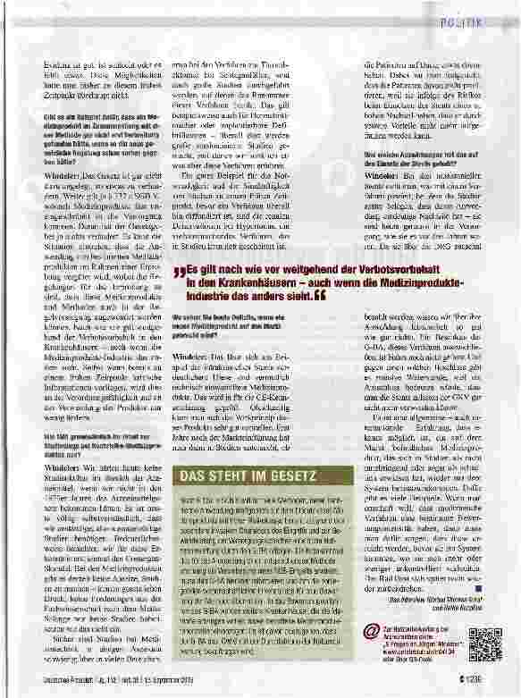 Vorschauseite 2: Das Rad lässt sich später nicht wieder zurückdrehen