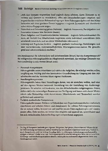 Vorschauseite 3: Zukünftige Herausforderungen an Führungskompetenzen im Pflegebereich - eine vergleichende Analyse