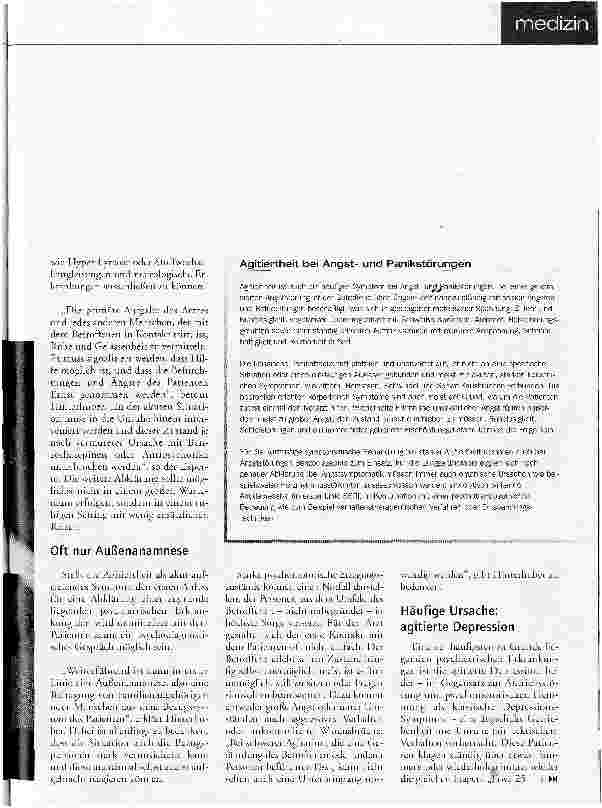 Vorschauseite 2: Was tun bei Agitiertheit?Erst Ruhe vermitteln, dann nachhaltig helfen