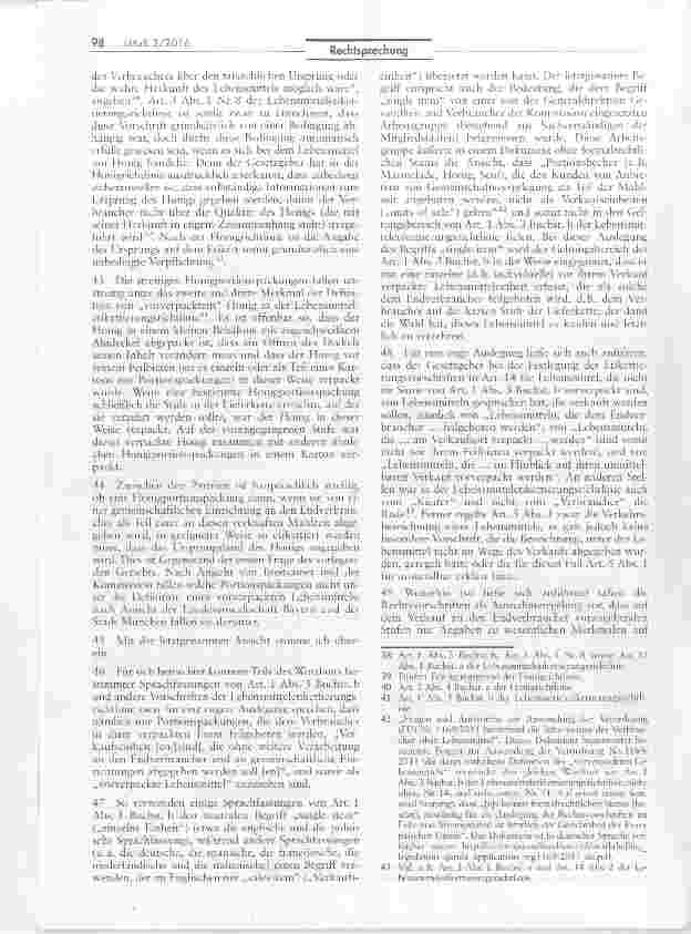Vorschauseite 6: Etikettierung von Lebensmitteln