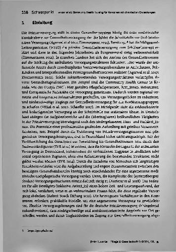 Vorschauseite 2: Community Health Nursing für Menschen mit chronischen Erkrankungen in einem interprofessionellen Team