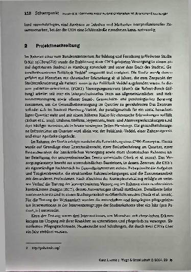 Vorschauseite 4: Community Health Nursing für Menschen mit chronischen Erkrankungen in einem interprofessionellen Team