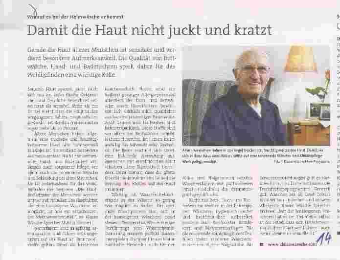 Vorschauseite 1: Damit die Haut nicht juckt und kratzt