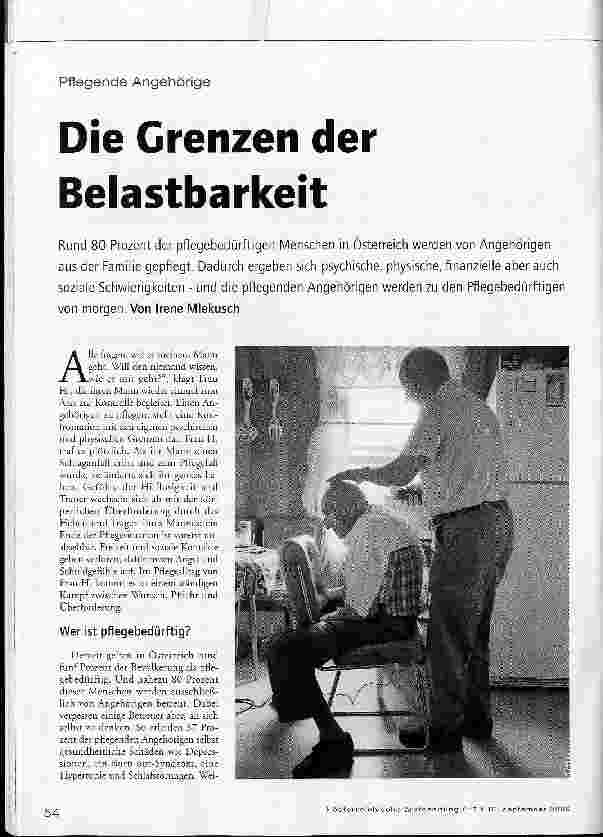 Vorschauseite 1: Die Grenzen der Belastbarkeit