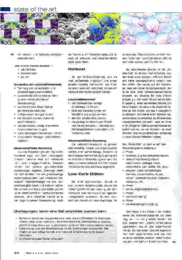 Vorschauseite 3: Diäten