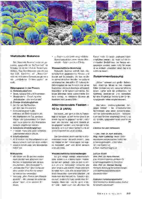 Vorschauseite 5: Diäten