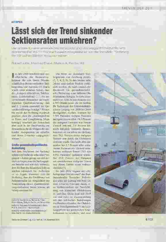 Vorschauseite 1: Lässt sich der Trend sinkender Sektionsraten umkehren?