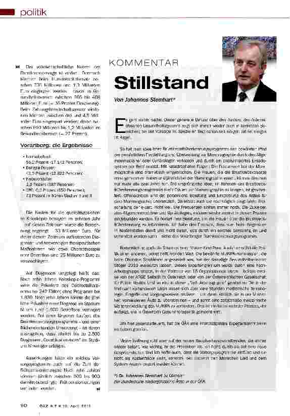 Vorschauseite 3: Großes Einsparpotential durch mehr Vorsorge