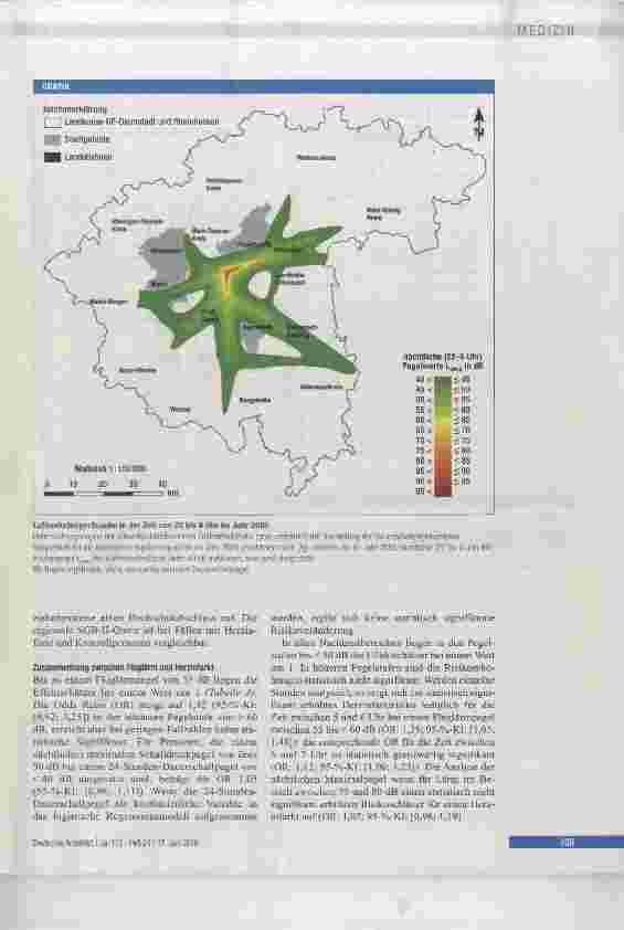 Vorschauseite 3: Herzinfarktrisiko durch Flug-, Straßenund Schienenverkehrslärm