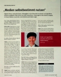 Vorschauseite 1: "Medien selbstbestimmt nutzen"