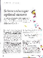 Vorschauseite 1: Schmerztherapie optimal steuern
