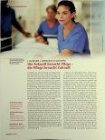 Vorschauseite 1: Die Zukunft braucht Pflege - die Pflege braucht Zukunft.