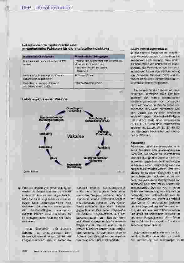 Vorschauseite 3: Entwicklung von Impfstoffen
