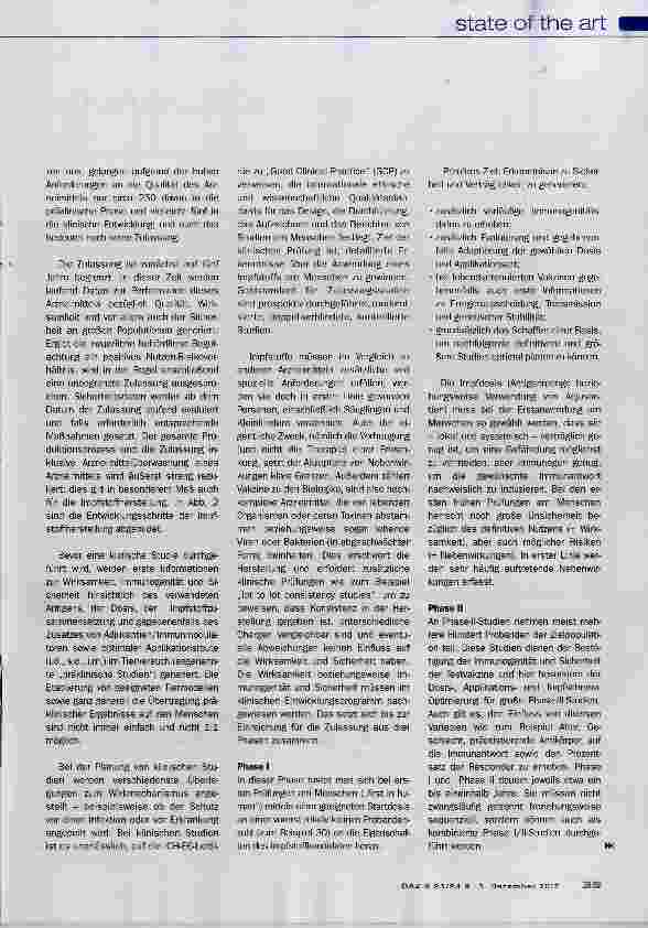 Vorschauseite 5: Entwicklung von Impfstoffen
