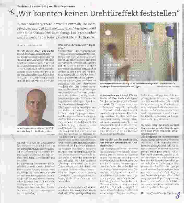 Vorschauseite 1: Wir konnten keinen Drehtüreffekt feststellen