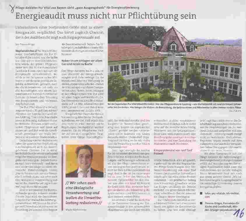 Vorschauseite 1: Energieaudit muss nicht nur Pflichtübung sein