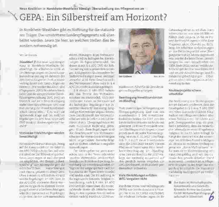 Vorschauseite 1: GEPA: Ein Silberstreif am Horizont?