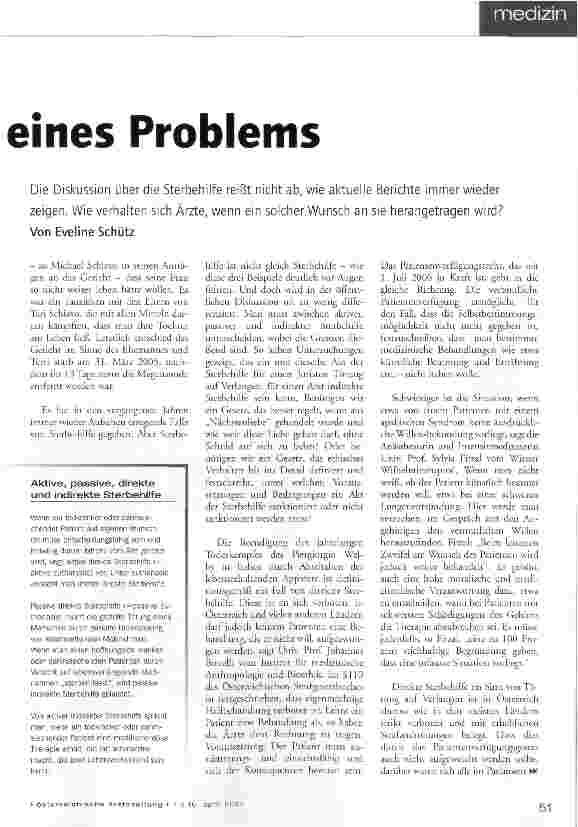 Vorschauseite 2: Die vielen Facetten eines Problems