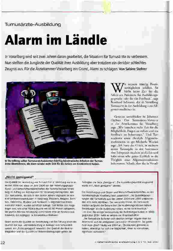 Vorschauseite 1: Alarm im Ländle