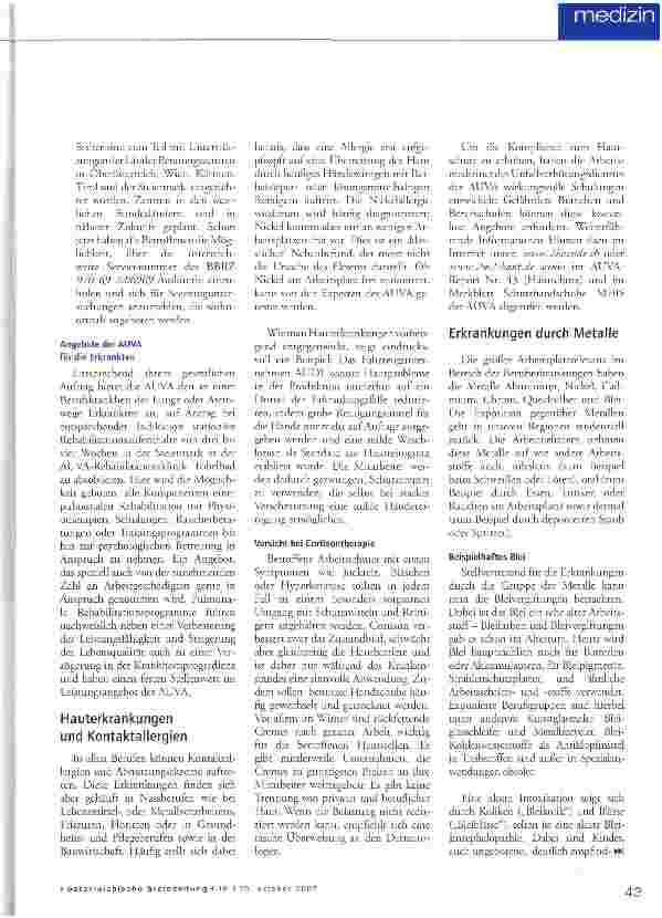 Vorschauseite 6: Pflichten der Arzte -Chancen der Behandlung
