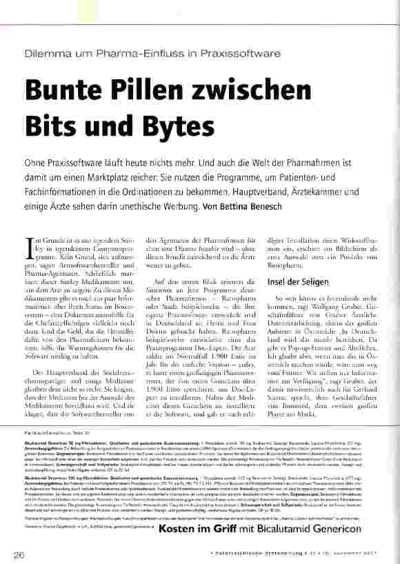 Vorschauseite 1: Bunte Pillen zwischen Bits und Bytes