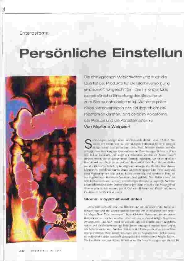 Vorschauseite 1: Persönliche Einstellung entscheidet