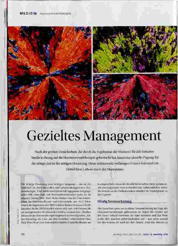 Vorschauseite 1: Gezieltes Management