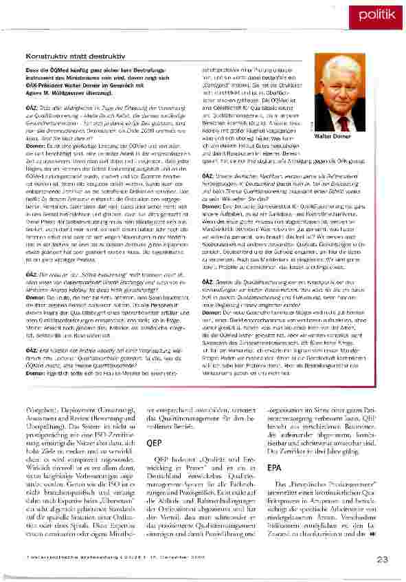 Vorschauseite 2: Die Qual der Wahl