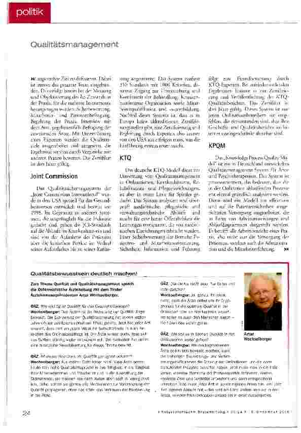 Vorschauseite 3: Die Qual der Wahl