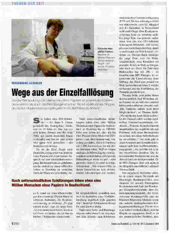 Vorschauseite 1: Wege aus der Einzelfalllösung
