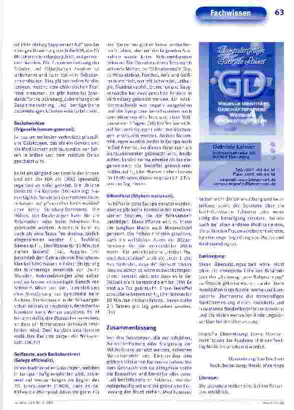 Vorschauseite 4: Der Gebrauch von Galaktogenen zur Einleitung oder Steigerung der mütterlichen Milchproduktion