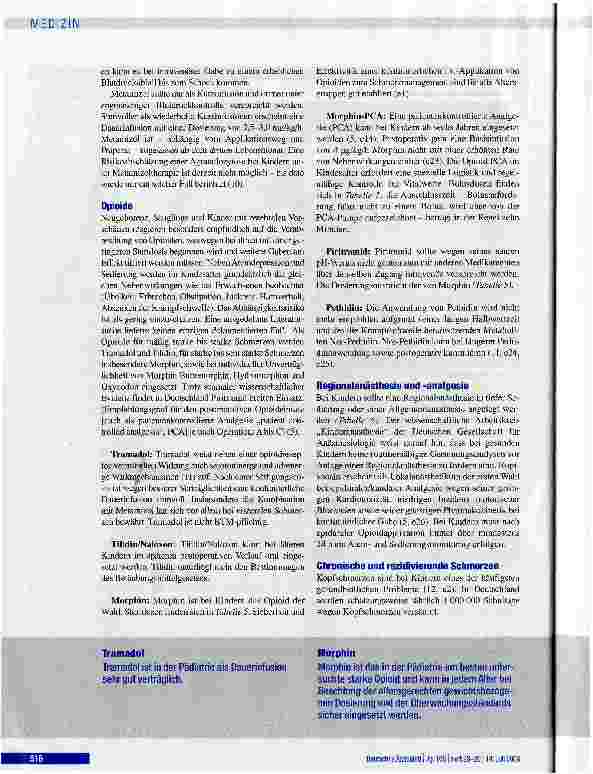 Vorschauseite 6: Schmerztherapie bei Kindern und Jugendlichen