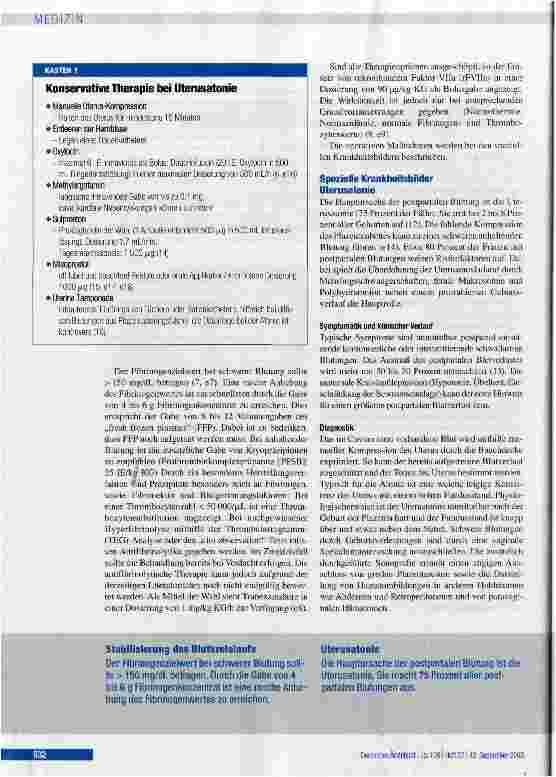 Vorschauseite 4: Notfälle in der Geburtshilfe peripartale Blutungen