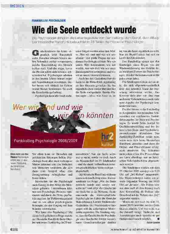 Vorschauseite 1: Wie die Seele entdeckt wurde