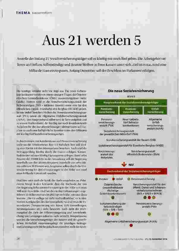 Vorschauseite 1: Aus 21 werden 5