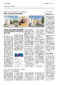 Vorschauseite 1: Das Campus-Konzept