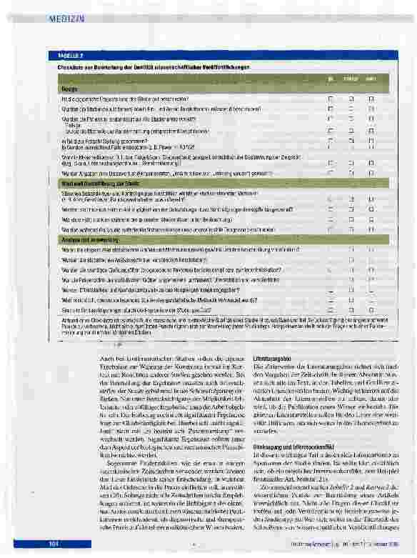 Vorschauseite 5: Kritisches Lesen wissenschaftlicher Artikel
