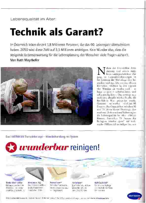 Vorschauseite 1: Technik als Garant?