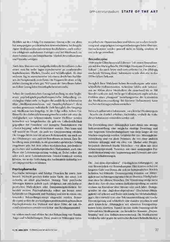Vorschauseite 5: Medikamentenabhängigkeit