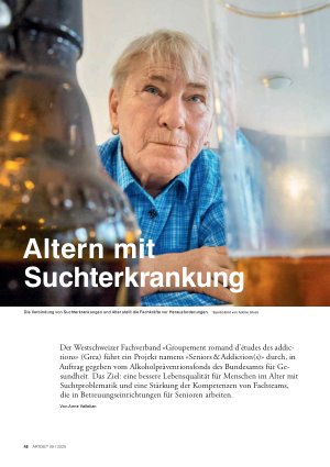Vorschauseite 1: Altern mit Suchterkrankung