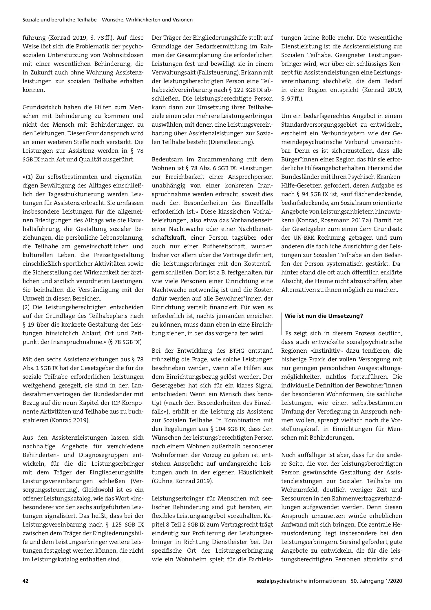Vorschauseite 4: Soziale Teilhabe am Beispiel Wohnen