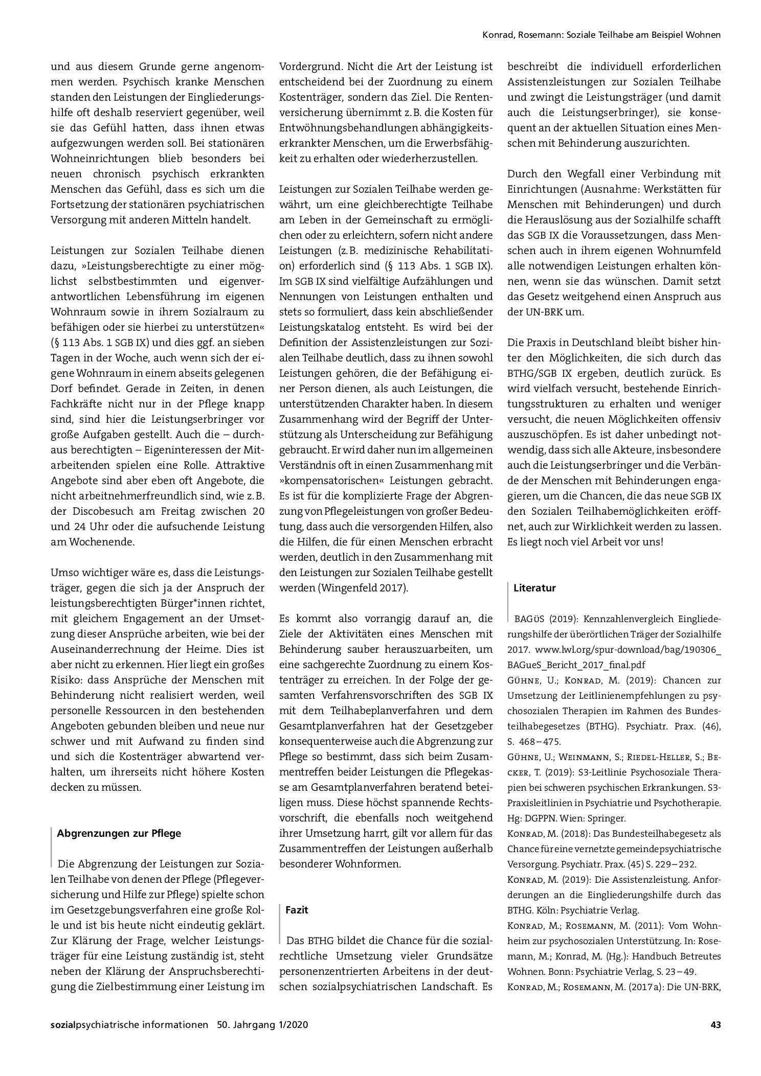 Vorschauseite 5: Soziale Teilhabe am Beispiel Wohnen