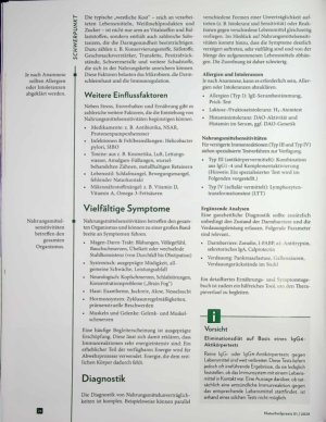 Vorschauseite 3: Wenn Nahrung entzündet Nahrungsmittelsensitivitäten im Fokus