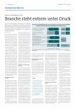 Vorschauseite 1: Branche steht extrem unter Druck.